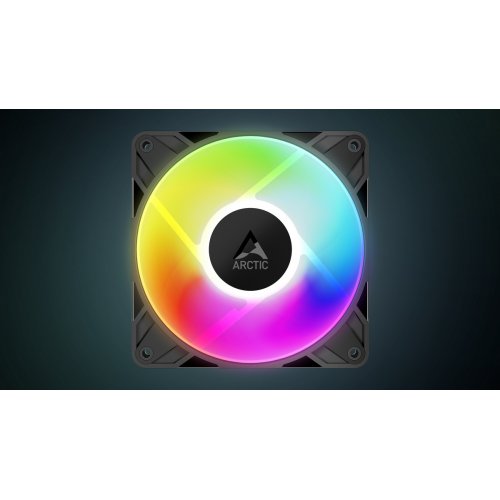 Кулер для корпуса Arctic P12 Pro A-RGB LN (ACFAN00344A) Black купить в Украине: Киев, Днепр, Харьков, Одесса  | Проверка совместимости, низкая цена, отзывы, характеристики от TELEMART фото