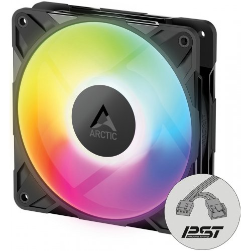 Набор кулеров для корпуса Arctic P12 Pro A-RGB LN (3-Fan Pack) (ACFAN00347A) Black купить в Украине: Киев, Днепр, Харьков, Одесса  | Проверка совместимости, низкая цена, отзывы, характеристики от TELEMART фото