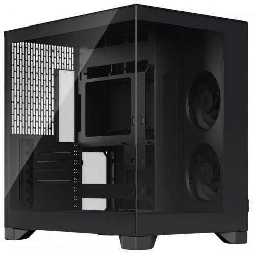 Корпус Fractal Design Pop 2 Vision Tempered Glass без БЖ (FD-C-POV2A-01) Black купити в Україні: Київ, Львів, Хмельницький, Тернопіль, Івано-Франківськ | Перевірка сумісності, низька ціна, відгуки, характеристики від TELEMART фото