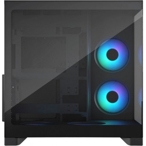 Корпус Fractal Design Pop 2 Vision RGB Tempered Glass без БЖ (FD-C-POV2A-02) Black купити в Україні: Київ, Львів, Хмельницький, Тернопіль, Івано-Франківськ | Перевірка сумісності, низька ціна, відгуки, характеристики від TELEMART фото