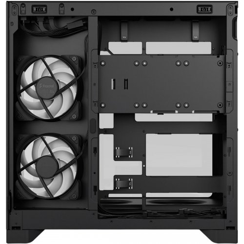 Корпус Fractal Design Pop 2 Vision RGB Tempered Glass без БЖ (FD-C-POV2A-02) Black купити в Україні: Київ, Львів, Хмельницький, Тернопіль, Івано-Франківськ | Перевірка сумісності, низька ціна, відгуки, характеристики від TELEMART фото