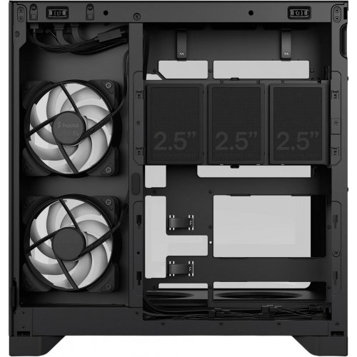 Корпус Fractal Design Pop 2 Vision RGB Tempered Glass без БЖ (FD-C-POV2A-02) Black купити в Україні: Київ, Львів, Хмельницький, Тернопіль, Івано-Франківськ | Перевірка сумісності, низька ціна, відгуки, характеристики від TELEMART фото