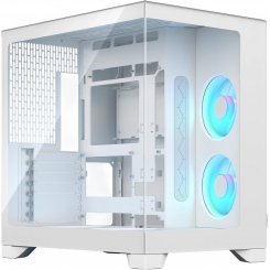 Корпус Fractal Design Pop 2 Vision RGB Tempered Glass без БЖ (FD-C-POV2A-03) White