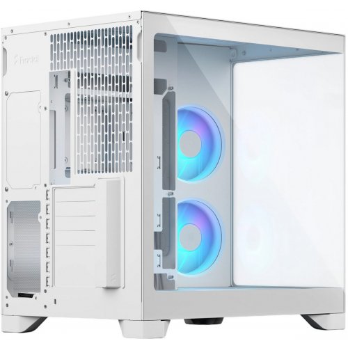 Корпус Fractal Design Pop 2 Vision RGB Tempered Glass без БЖ (FD-C-POV2A-03) White купити в Україні: Київ, Львів, Хмельницький, Тернопіль, Івано-Франківськ | Перевірка сумісності, низька ціна, відгуки, характеристики від TELEMART фото