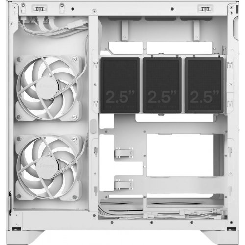 Корпус Fractal Design Pop 2 Vision RGB Tempered Glass без БЖ (FD-C-POV2A-03) White купити в Україні: Київ, Львів, Хмельницький, Тернопіль, Івано-Франківськ | Перевірка сумісності, низька ціна, відгуки, характеристики від TELEMART фото