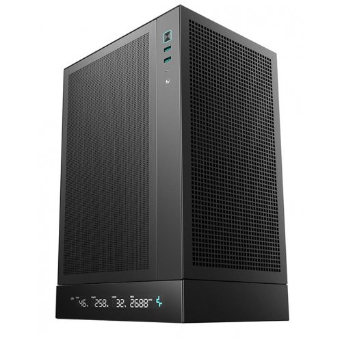 Уцінка корпус Deepcool CH170 Digital без БЖ (R-CH170-BKNPI0D-G-1) Black (Розкрита упаковка, 878561) купити в Україні: Київ, Львів, Хмельницький, Тернопіль, Івано-Франківськ | Перевірка сумісності, низька ціна, відгуки, характеристики від TELEMART фото