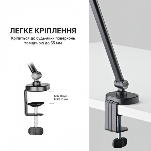 Стойка-пантограф OfficePro SA085 Black купить в Украине: Киев, Днепр, Харьков, Одесса  | Низкая цена, отзывы, характеристики от TELEMART фото
