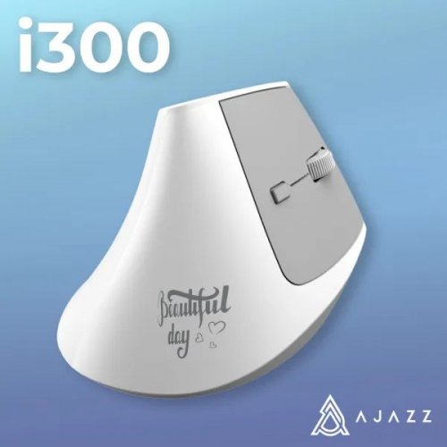 Мышка Ajazz i300 Wireless (I300-W) White купить в Украине: Киев, Днепр, Харьков, Одесса  | Низкая цена, отзывы, характеристики от TELEMART фото