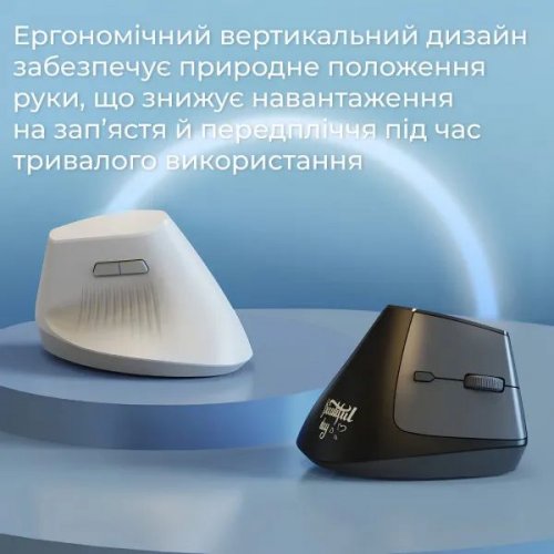 Мышка Ajazz i300 Wireless (I300-W) White купить в Украине: Киев, Днепр, Харьков, Одесса  | Низкая цена, отзывы, характеристики от TELEMART фото