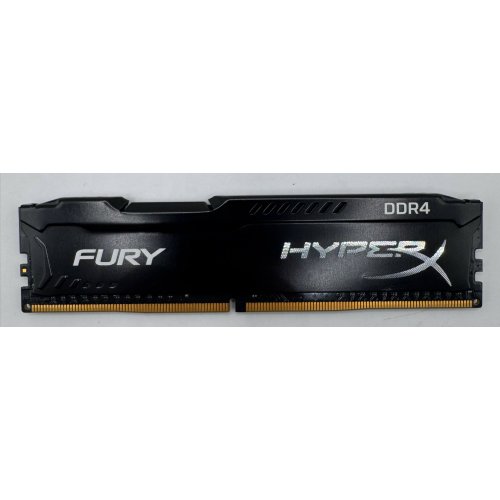 Озп Kingston DDR4 4Gb 2400Mhz HyperX FURY Black (HX424C15FB/4) (Відновлено продавцем, 878586) купити в Україні: Київ, Львів, Хмельницький, Тернопіль, Івано-Франківськ | Перевірка сумісності, низька ціна, відгуки, характеристики від TELEMART фото