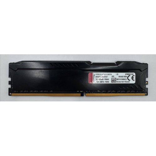 Озп Kingston DDR4 4Gb 2400Mhz HyperX FURY Black (HX424C15FB/4) (Відновлено продавцем, 878586) купити в Україні: Київ, Львів, Хмельницький, Тернопіль, Івано-Франківськ | Перевірка сумісності, низька ціна, відгуки, характеристики від TELEMART фото