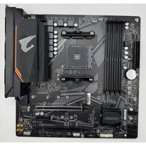 Материнська плата Gigabyte B550M AORUS ELITE (sAM4, AMD B550) (Відновлено продавцем, 878587) купити в Україні: Київ, Львів, Хмельницький, Тернопіль, Івано-Франківськ | Перевірка сумісності, низька ціна, відгуки, характеристики від TELEMART фото