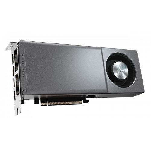 Відеокарта Gigabyte Radeon AI PRO R9700 TOP 32768MB (GV-R9700AI TOP-32GD) купити в Україні: Київ, Львів, Хмельницький, Тернопіль, Івано-Франківськ | Перевірка сумісності, низька ціна, відгуки, характеристики від TELEMART фото