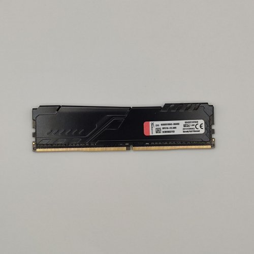 Озп HyperX DDR4 8GB 3200Mhz Fury Black (HX432C16FB3/8) (Відновлено продавцем, 878599) купити в Україні: Київ, Львів, Хмельницький, Тернопіль, Івано-Франківськ | Перевірка сумісності, низька ціна, відгуки, характеристики від TELEMART фото