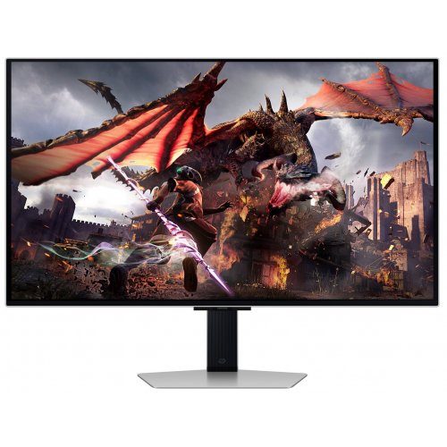 Монітор Samsung 32" Odyssey OLED G8 (LS32DG800SIXUA) Silver (Відновлено продавцем, 878616) купити в Україні: Київ, Львів, Хмельницький, Тернопіль, Івано-Франківськ | Низька ціна, відгуки, характеристики від TELEMART фото