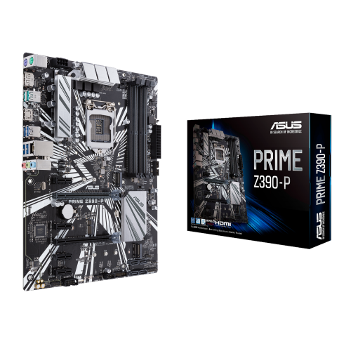 Материнская плата Asus PRIME Z390-P (s1151-V2, Intel Z390) (Восстановлено продавцом, 878620) купить в Украине: Киев, Днепр, Харьков, Одесса  | Проверка совместимости, низкая цена, отзывы, характеристики от TELEMART фото