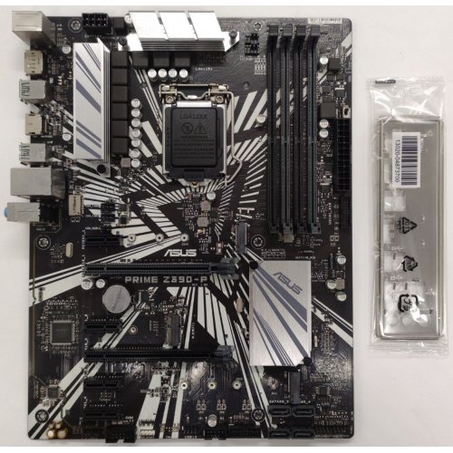 Материнская плата Asus PRIME Z390-P (s1151-V2, Intel Z390) (Восстановлено продавцом, 878620) купить в Украине: Киев, Днепр, Харьков, Одесса  | Проверка совместимости, низкая цена, отзывы, характеристики от TELEMART фото