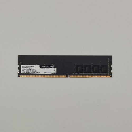 Озп Team DDR4 8GbTeam Elite 2666 MHz (TED48G2666C19BK) (Відновлено продавцем, 878622) купити в Україні: Київ, Львів, Хмельницький, Тернопіль, Івано-Франківськ | Перевірка сумісності, низька ціна, відгуки, характеристики від TELEMART фото