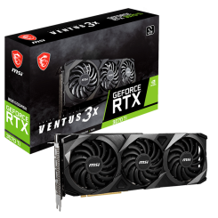 Відеокарта MSI GeForce RTX 3070 Ti VENTUS 3X 8192MB (RTX 3070 Ti VENTUS 3X 8G) (Відновлено продавцем, 878644)