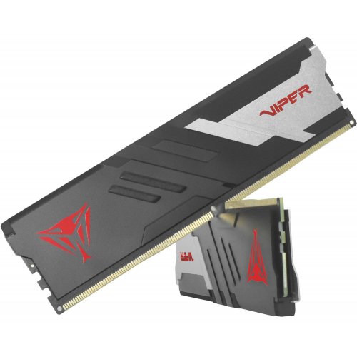 Уцінка озп Patriot DDR5 32GB (2x16GB) 6000Mhz Viper Venom (PVV532G600C36K) (Розкрита упаковка, 878665) купити в Україні: Київ, Львів, Хмельницький, Тернопіль, Івано-Франківськ | Перевірка сумісності, низька ціна, відгуки, характеристики від TELEMART фото