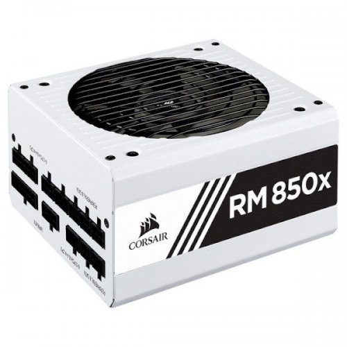 Блок живлення Corsair RM850x 850W (CP-9020188-EU) White (Відновлено продавцем, 878760) купити в Україні: Київ, Львів, Хмельницький, Тернопіль, Івано-Франківськ | Перевірка сумісності, низька ціна, відгуки, характеристики від TELEMART фото