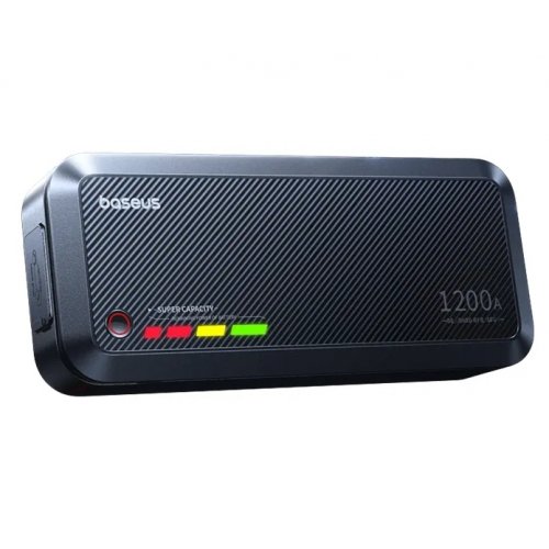 Пускозарядний пристрій Baseus PrimeTrip VJ1 Supercapacitor Car Jump Starter 1200A (C00269000121-00) Cosmic Black купити в Україні: Київ, Львів, Хмельницький, Тернопіль, Івано-Франківськ | Низька ціна, відгуки, характеристики від TELEMART фото