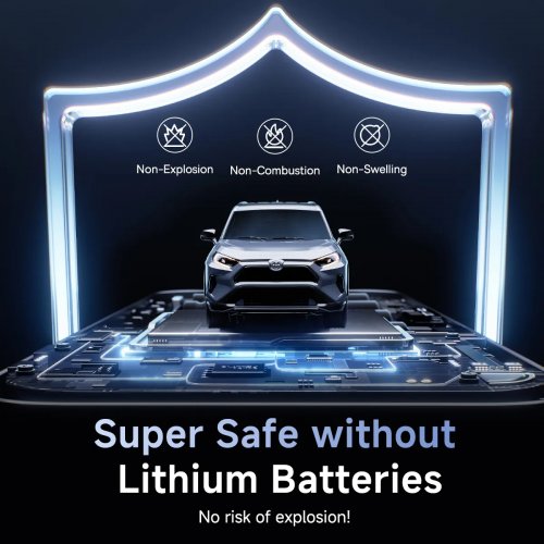 Пускозарядний пристрій Baseus PrimeTrip VJ1 Supercapacitor Car Jump Starter 1200A (C00269000121-00) Cosmic Black купити в Україні: Київ, Львів, Хмельницький, Тернопіль, Івано-Франківськ | Низька ціна, відгуки, характеристики від TELEMART фото
