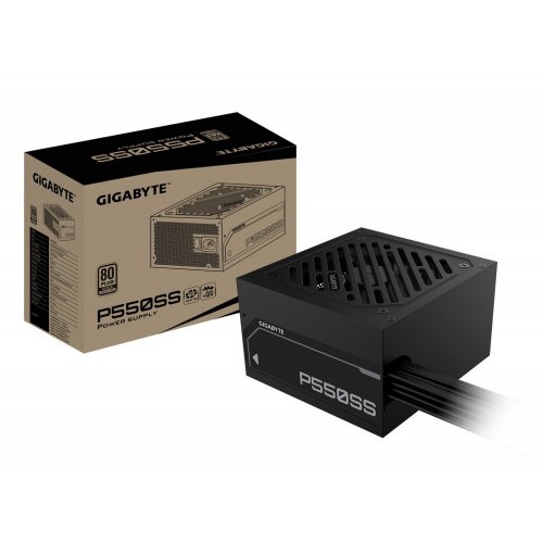 Уценка блок питания Gigabyte P550SS 550W (GP-P550SS) Black (Следы использования, 878789) купить в Украине: Киев, Днепр, Харьков, Одесса  | Проверка совместимости, низкая цена, отзывы, характеристики от TELEMART фото