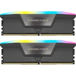 ОЗУ Corsair DDR5 64GB (2x32GB) 5600Mhz Vengeance RGB Grey (CMH64GX5M2B5600Z40K)