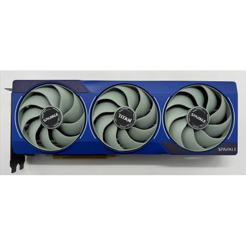 Відеокарта SPARKLE Intel Arc B580 TITAN OC 12228MB (SB580T-12GOC) (Відновлено продавцем, 878794) купити в Україні: Київ, Львів, Хмельницький, Тернопіль, Івано-Франківськ | Перевірка сумісності, низька ціна, відгуки, характеристики від TELEMART фото