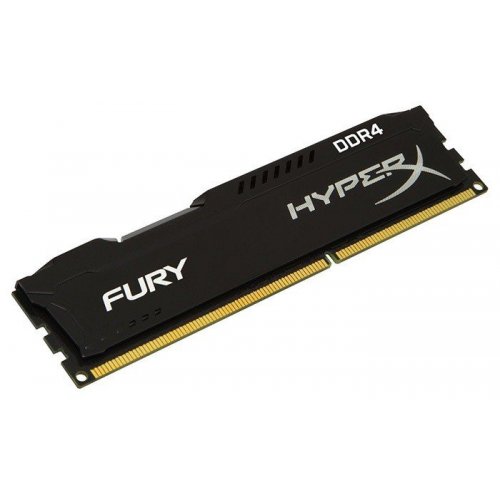 Озу Kingston DDR4 4Gb 2133Mhz HyperX FURY Black (HX421C14FB/4) (Восстановлено продавцом, 878832) купить в Украине: Киев, Днепр, Харьков, Одесса  | Проверка совместимости, низкая цена, отзывы, характеристики от TELEMART фото