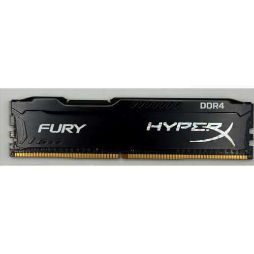 Озу Kingston DDR4 4Gb 2133Mhz HyperX FURY Black (HX421C14FB/4) (Восстановлено продавцом, 878832) купить в Украине: Киев, Днепр, Харьков, Одесса  | Проверка совместимости, низкая цена, отзывы, характеристики от TELEMART фото