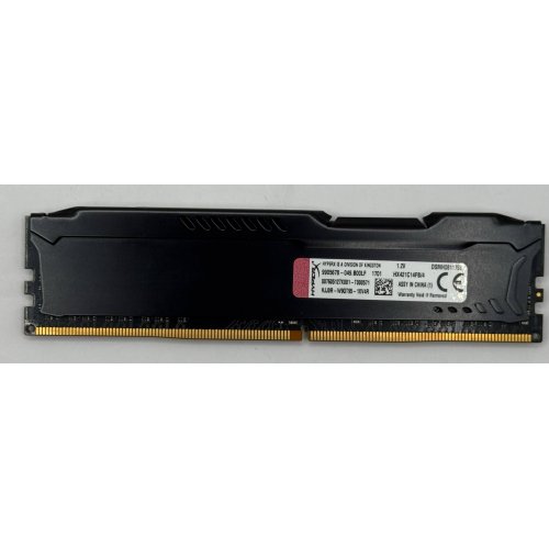 Озу Kingston DDR4 4Gb 2133Mhz HyperX FURY Black (HX421C14FB/4) (Восстановлено продавцом, 878832) купить в Украине: Киев, Днепр, Харьков, Одесса  | Проверка совместимости, низкая цена, отзывы, характеристики от TELEMART фото