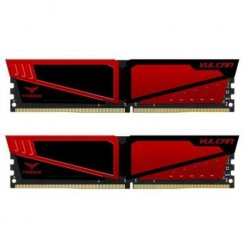 Озп Team DDR4 16GB (2x8GB) 3200Mhz T-Force Vulcan Red (TLRED416G3200HC16CDC01) (Відновлено продавцем, 878843)