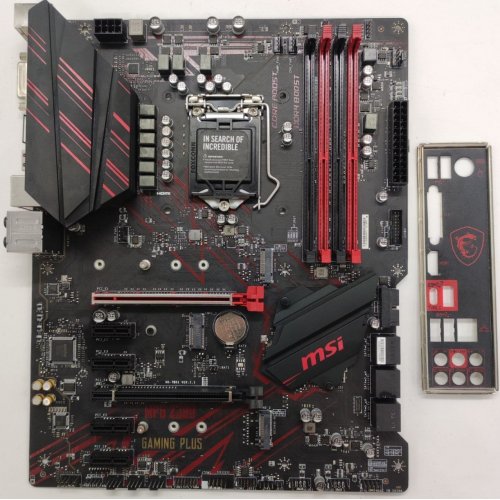 Материнська плата MSI MPG Z390 GAMING PLUS (s1151-v2, Intel Z390) (Відновлено продавцем, 878846) купити в Україні: Київ, Львів, Хмельницький, Тернопіль, Івано-Франківськ | Перевірка сумісності, низька ціна, відгуки, характеристики від TELEMART фото