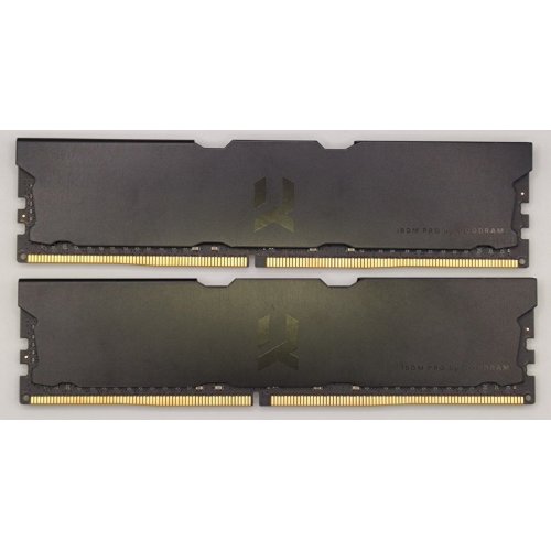 Озп GoodRAM DDR4 32GB (2x16GB) 3600Mhz IRDM Pro Deep Black (IRP-K3600D4V64L18/32GDC) (Відновлено продавцем, 878857) купити в Україні: Київ, Львів, Хмельницький, Тернопіль, Івано-Франківськ | Перевірка сумісності, низька ціна, відгуки, характеристики від TELEMART фото