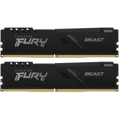 Озп Kingston DDR4 16GB (2x8GB) 3200Mhz FURY Beast Black (KF432C16BBK2/16) (Відновлено продавцем, 878868)