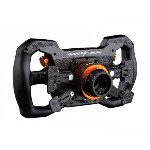 Руль PXN GT One Steering (6948052904294) Black купить в Украине: Киев, Днепр, Харьков, Одесса  | Низкая цена, отзывы, характеристики от TELEMART фото