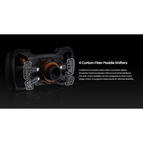 Руль PXN GT One Steering (6948052904294) Black купить в Украине: Киев, Днепр, Харьков, Одесса  | Низкая цена, отзывы, характеристики от TELEMART фото