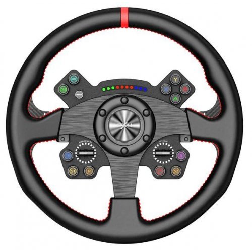 Руль PXN W CS R2 Steering (6948052903631) Black купить в Украине: Киев, Днепр, Харьков, Одесса  | Низкая цена, отзывы, характеристики от TELEMART фото