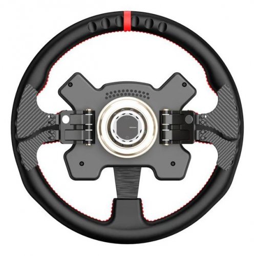 Руль PXN W CS R2 Steering (6948052903631) Black купить в Украине: Киев, Днепр, Харьков, Одесса  | Низкая цена, отзывы, характеристики от TELEMART фото