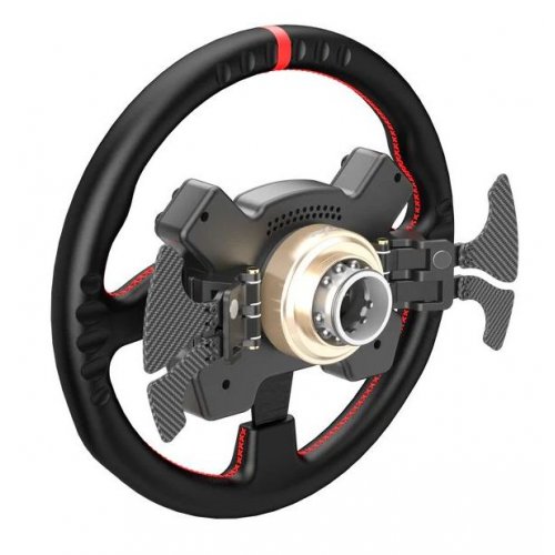 Руль PXN W CS R2 Steering (6948052903631) Black купить в Украине: Киев, Днепр, Харьков, Одесса  | Низкая цена, отзывы, характеристики от TELEMART фото