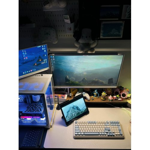 Клавіатура MCHOSE K99 V2 RGB Mechanical Icy Creamsicle Switch Wireless (MC-K99V2-4) Sky Blue (Відновлено продавцем, 879033) купити в Україні: Київ, Львів, Хмельницький, Тернопіль, Івано-Франківськ | Низька ціна, відгуки, характеристики від TELEMART фото