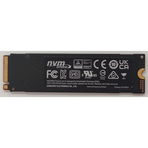 Ssd-диск Samsung 970 EVO V-NAND MLC 1TB M.2 (2280 PCI-E) (MZ-V7E1T0BW) (Восстановлено продавцом, 879046) купить в Украине: Киев, Днепр, Харьков, Одесса  | Проверка совместимости, низкая цена, отзывы, характеристики от TELEMART фото