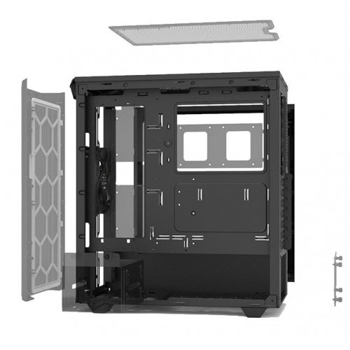 Корпус Be Quiet! Pure Base 500DX ARGB Tempered Glass без БП (BGW37) Black (Восстановлено продавцом, 879052) купить в Украине: Киев, Днепр, Харьков, Одесса  | Проверка совместимости, низкая цена, отзывы, характеристики от TELEMART фото