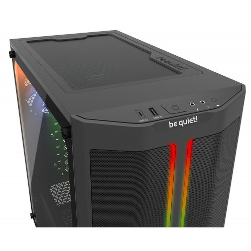 Корпус Be Quiet! Pure Base 500DX ARGB Tempered Glass без БП (BGW37) Black (Восстановлено продавцом, 879052) купить в Украине: Киев, Днепр, Харьков, Одесса  | Проверка совместимости, низкая цена, отзывы, характеристики от TELEMART фото