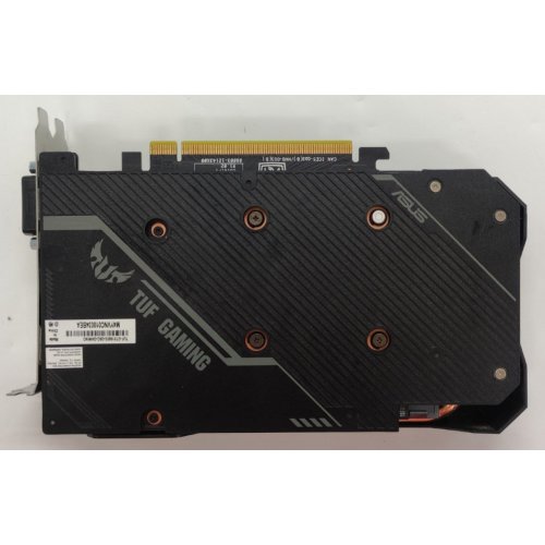 Відеокарта Asus TUF GeForce GTX 1660 SUPER OC 6144MB (TUF-GTX1660S-O6G-GAMING) (Відновлено продавцем, 879073) купити в Україні: Київ, Львів, Хмельницький, Тернопіль, Івано-Франківськ | Перевірка сумісності, низька ціна, відгуки, характеристики від TELEMART фото