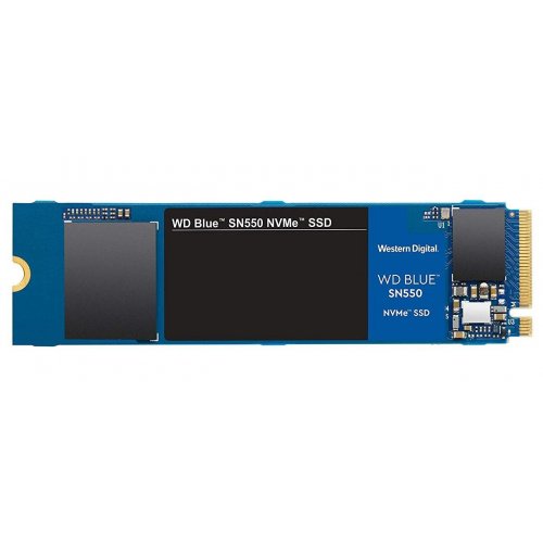 Ssd-диск Western Digital Blue SN550 1TB M.2 (2280 PCI-E) NVMe x4 (WDS100T2B0C) (Восстановлено продавцом, 879074) купить в Украине: Киев, Днепр, Харьков, Одесса  | Проверка совместимости, низкая цена, отзывы, характеристики от TELEMART фото