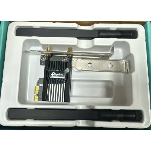 Уцінка мережева карта TP-LINK Archer TX55E (Вітринний зразок, 879086) купити в Україні: Київ, Львів, Хмельницький, Тернопіль, Івано-Франківськ | Низька ціна, відгуки, характеристики від TELEMART фото