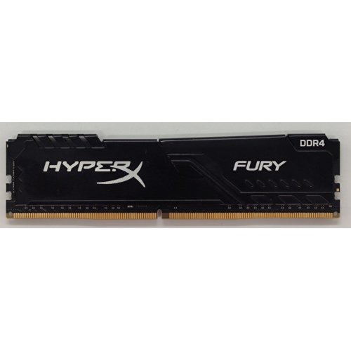 Озп HyperX DDR4 16GB 3200Mhz Fury Black (HX432C16FB4/16) (Відновлено продавцем, 879094) купити в Україні: Київ, Львів, Хмельницький, Тернопіль, Івано-Франківськ | Перевірка сумісності, низька ціна, відгуки, характеристики від TELEMART фото